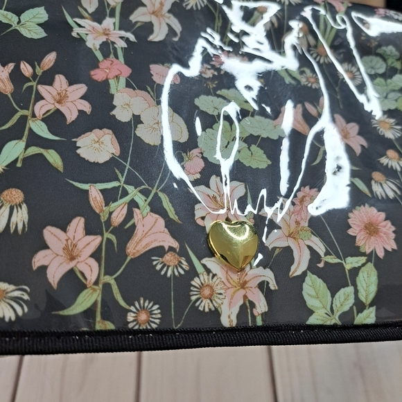 Floral Hangable Travel Toiletry Cosmetic Bag - Picture 3 of 8